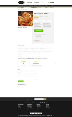 Magento 2 Online Store of Organic Meat 