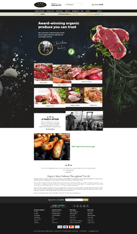 Magento 2 Online Store of Organic Meat 