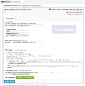Magento 2 Social Networks Auto Poster