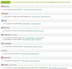 Magento 2 Social Networks Auto Poster