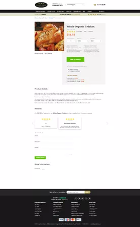 Magento 2 Online Store of Organic Meat 