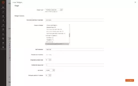 Magento 2 Products Widget Module