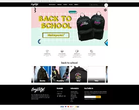 Fashion Online Store: T-shirts, Backpacks, Bags